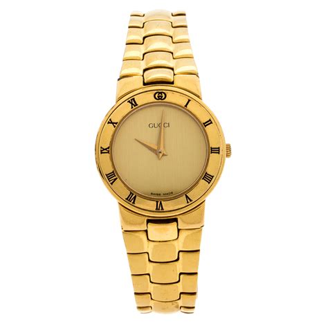 gucci gold watches women|paolo gucci watches ladies.